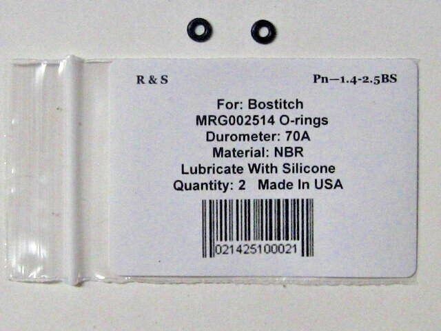 2 BOSTITCH MRG00254 O-RINGS / R&S 1.4-2.5BS