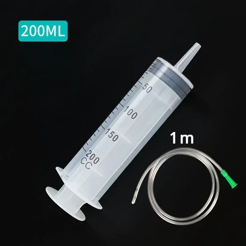100ml 300ml 500ml Large Capacity Syringe with Hose Oil Pump Pet Feeding Measure