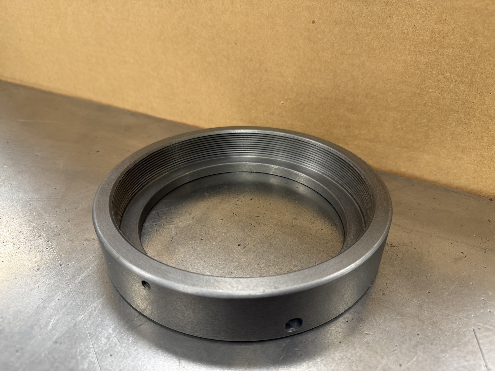 CM-HC70044 TH Gland Cap, 6.000″ Bore Size 6-5/8. -12 TPI UN-2B Thread