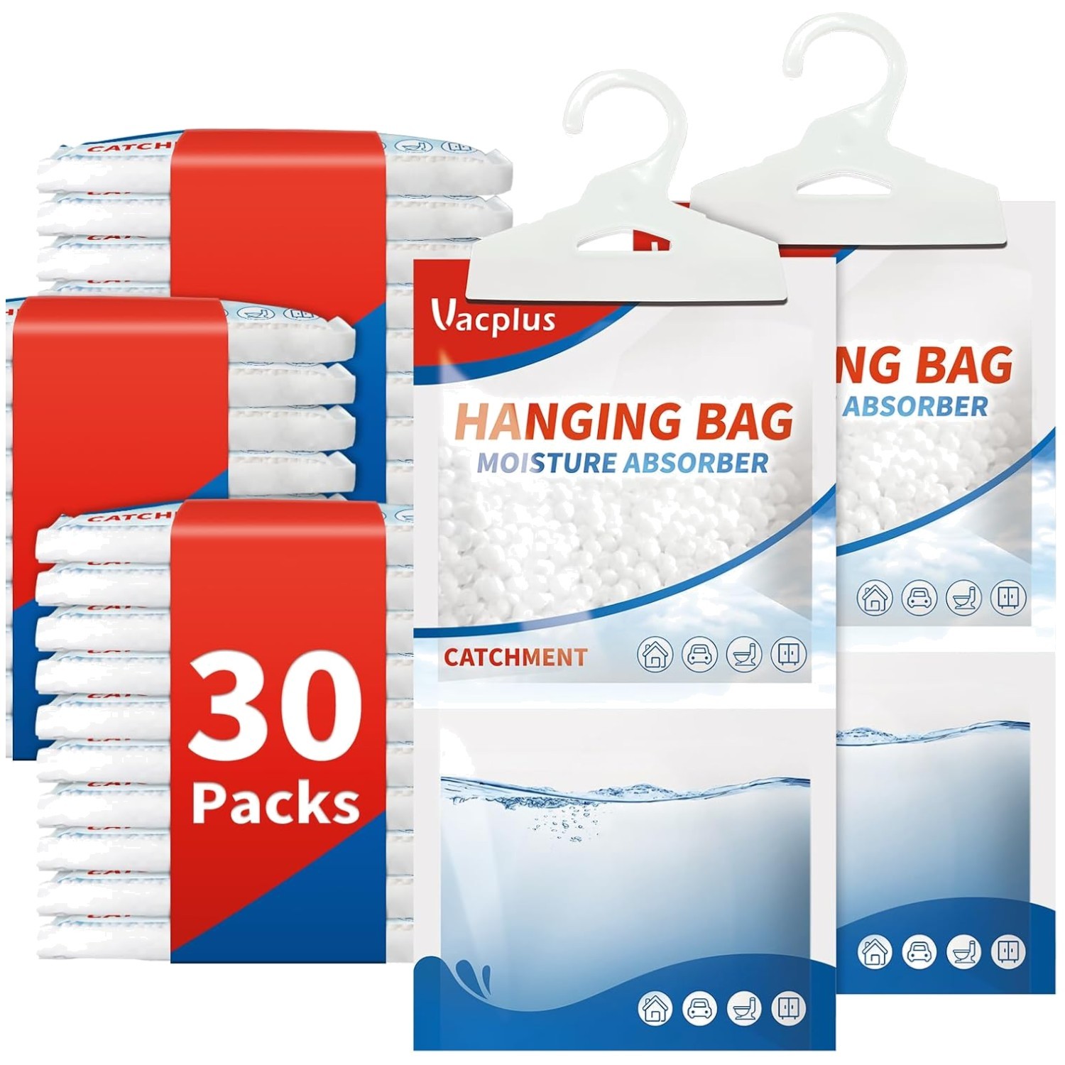 Fragrance Free Moisture Absorbers 30 Pack