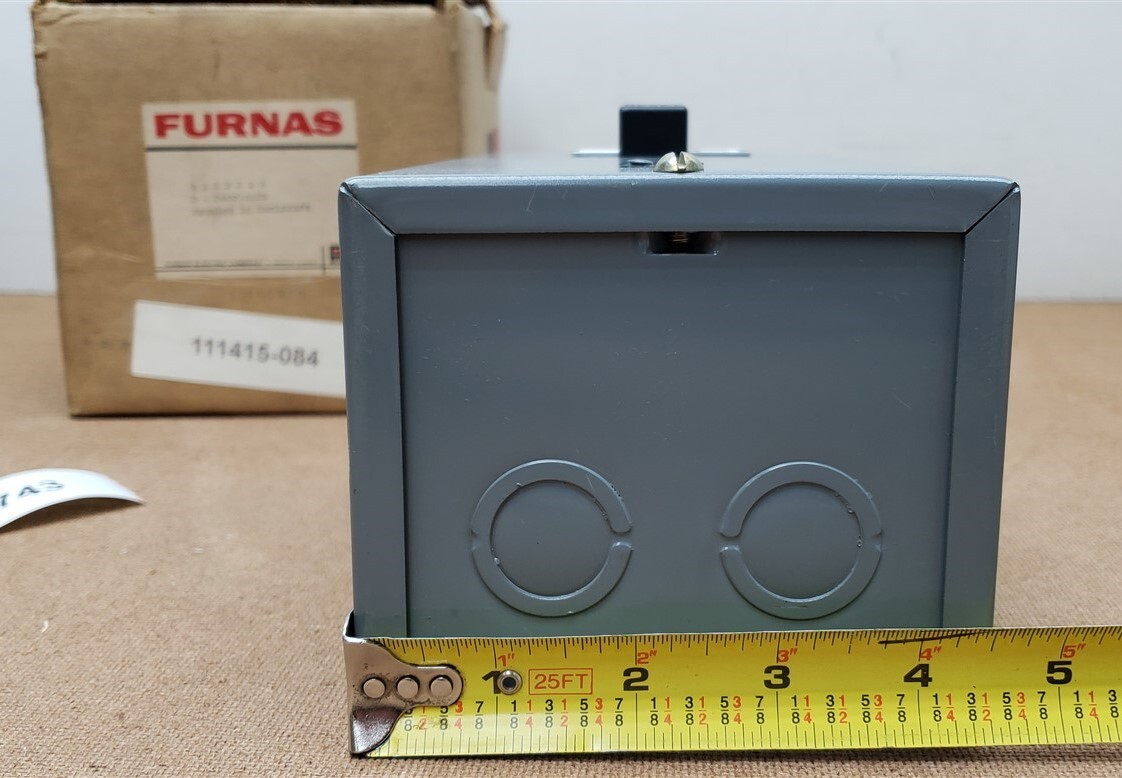 Furnas 48DB21B Includes 2 25 Amp Remote Mounted Thermal Overloads New In Box OS