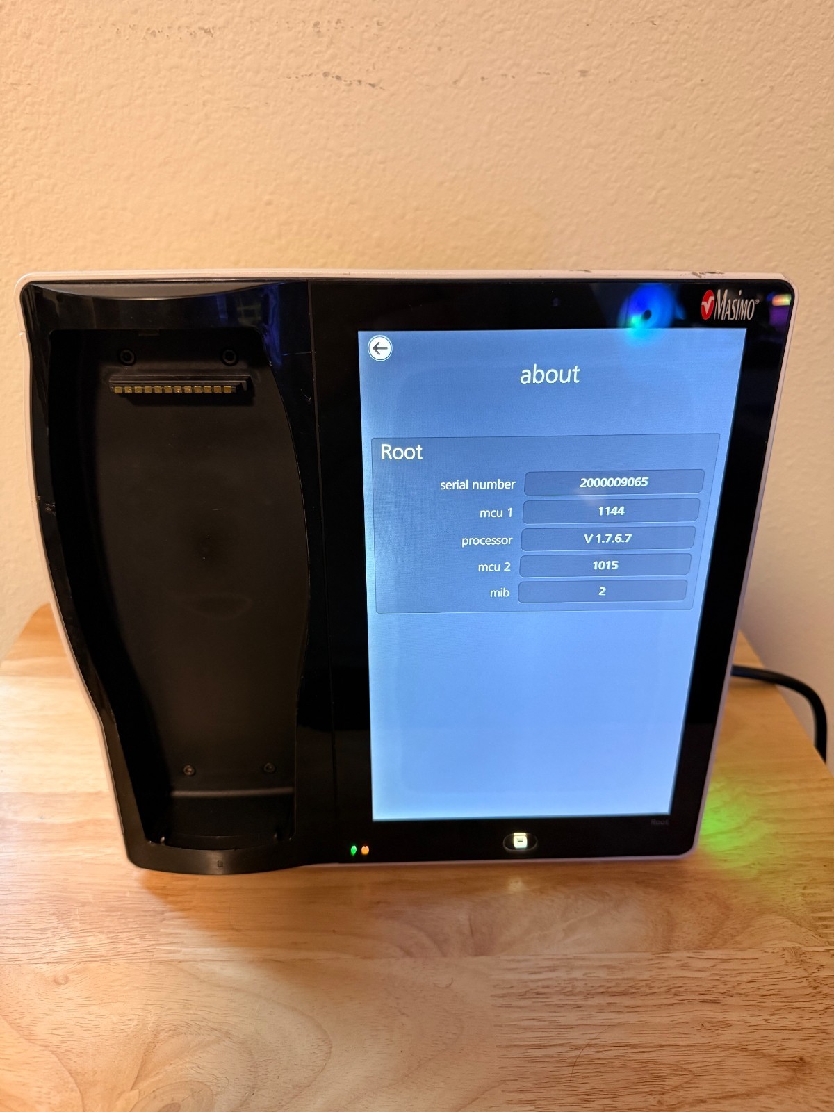 Masimo Root RDS7A Patient Monitoring Station | As Is