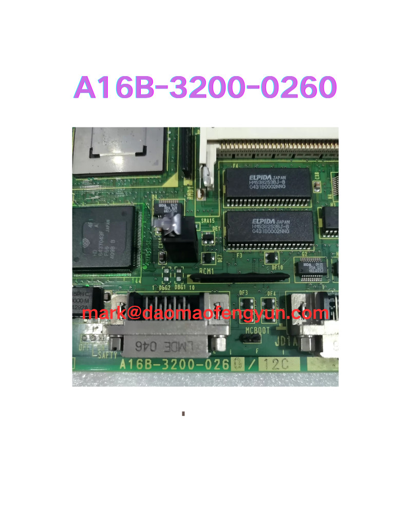 A16B-3200-0260 Used motherboard circuit board test OK, fast shipping, DHL/FEDEX/