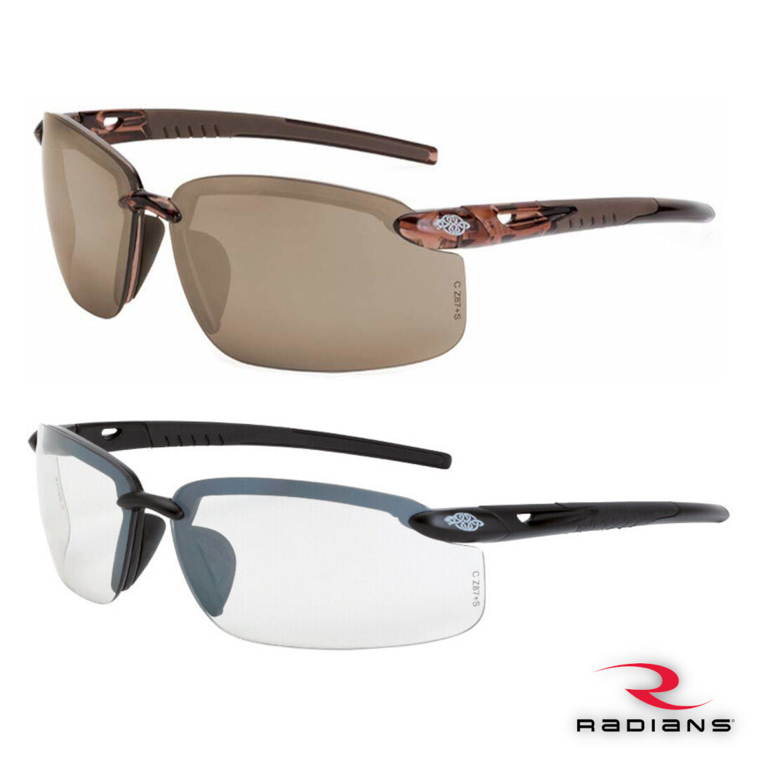 Radians Crossfire ES5 Bifocal Reading Magnifier Safety Glasses Z87.1 (1.5 – 2.5)