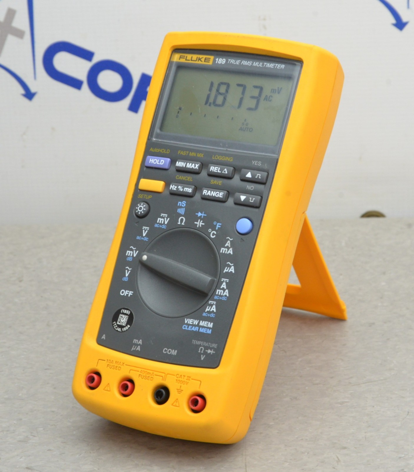 Fluke 189 True RMS Multimeter IP42 CAT IV 600V