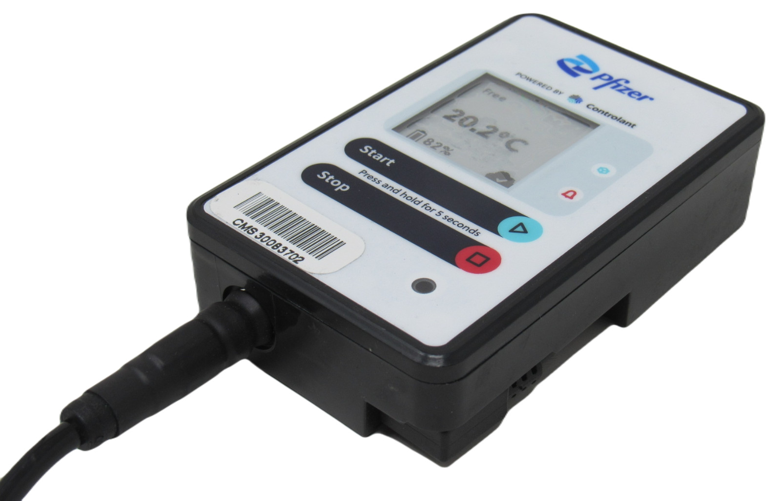 5-PACK Pfizer Controlant SAGA-P Real Time IoT Data-Logger Temperature Monitoring
