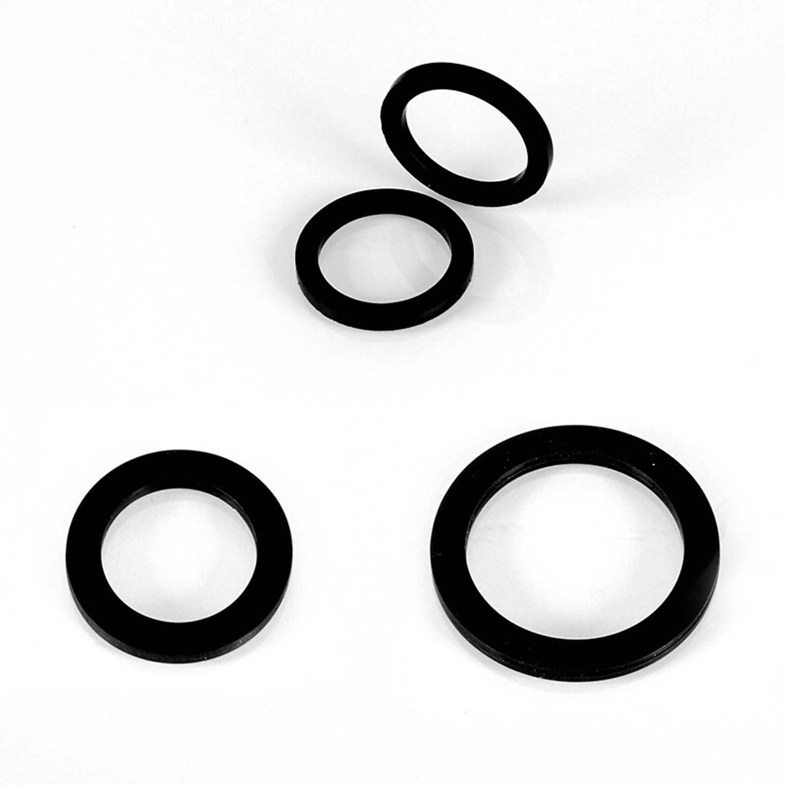 Solid Nitrile NBR Rubber Flat Washer O-Ring Gasket Water Seal BSP 1/8″ 1/4″~ 2″