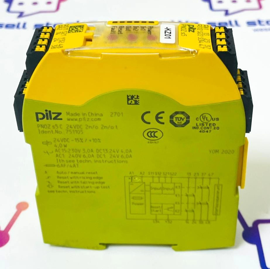 PILZ PNOZ S5C Safety Relay 751105