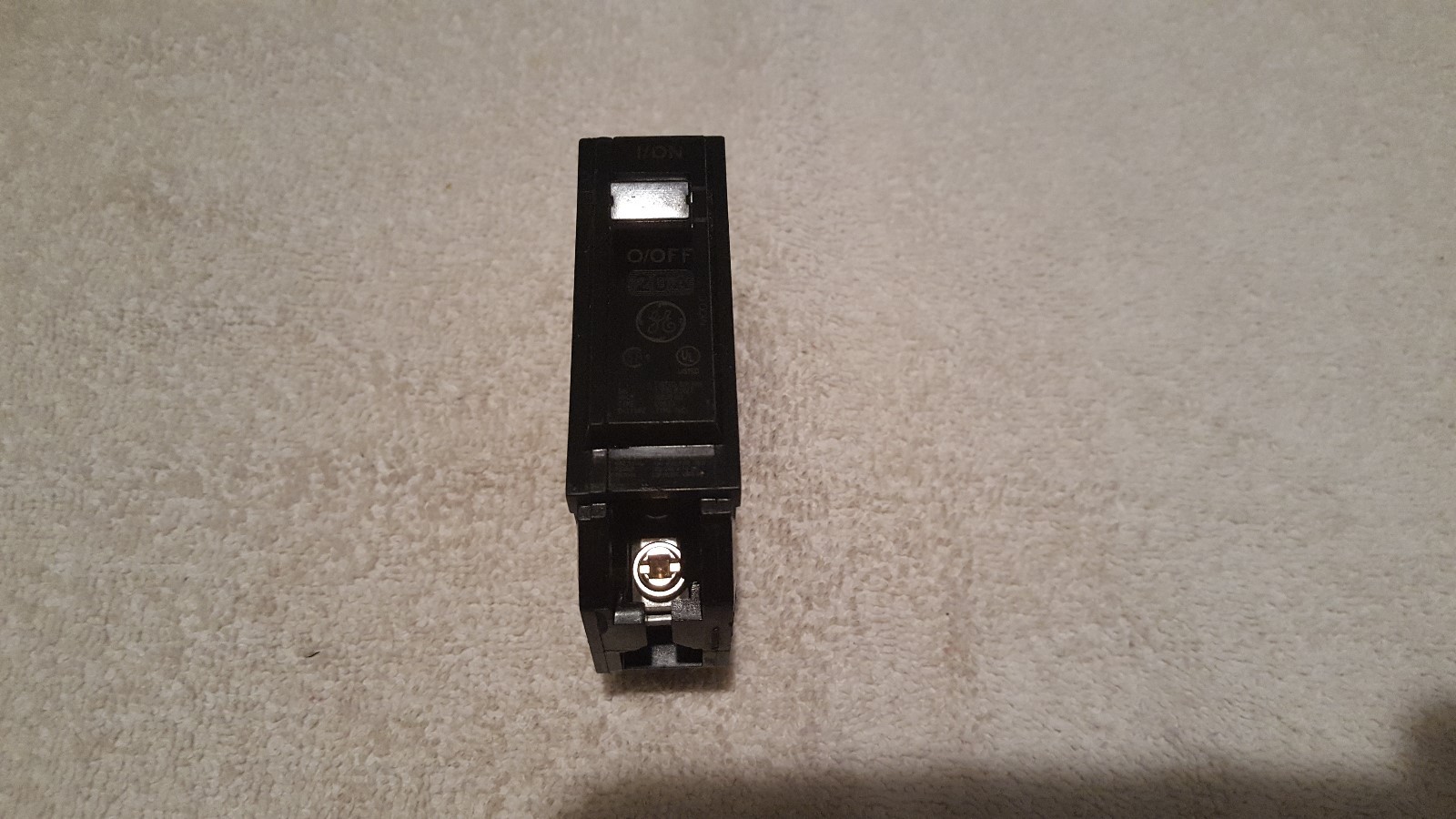 General Electric GE THQL1120 20 Amp 1 Pole 120/240 VAC Circuit Breaker
