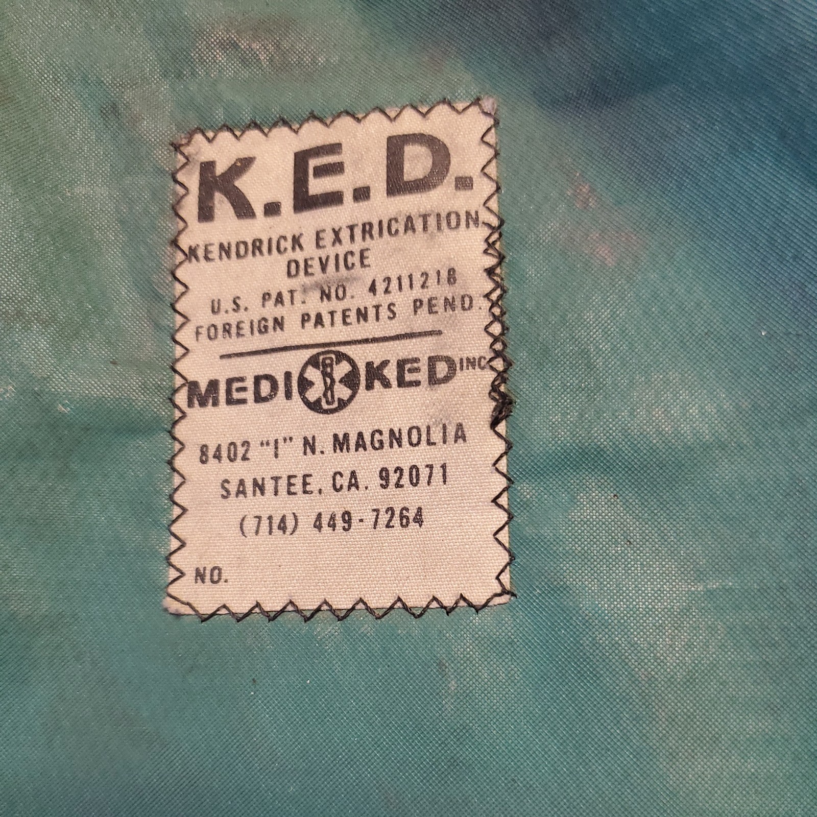 Kendrick Extrication Device – EMS Immobilizing Jacket With Carrying Case