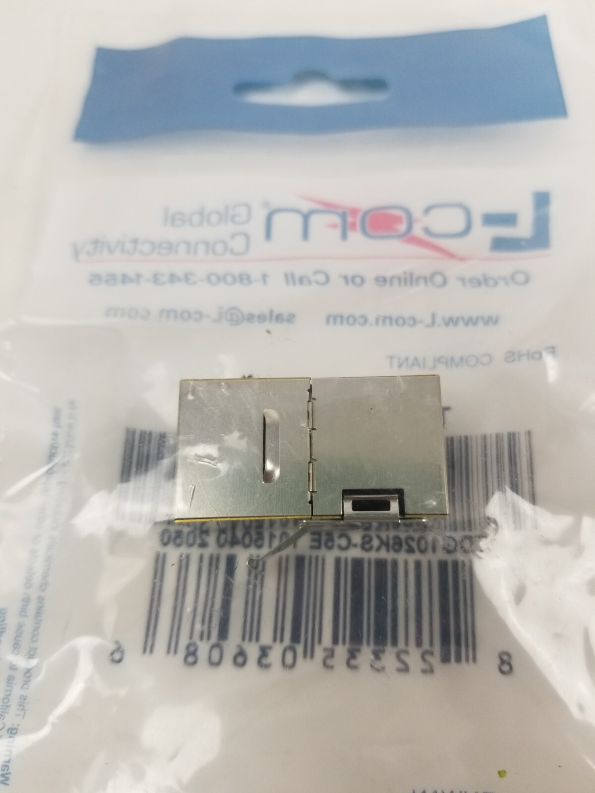 10 L-Com TDG1026KS-C5E Shielded RJ45 Cat5E Coupler Keystone Feed-Thru NEW