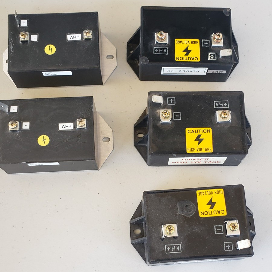 Lot 5 High Voltage Power Supply Modules 7500T SS-25GMWC LLNL Laser Lab