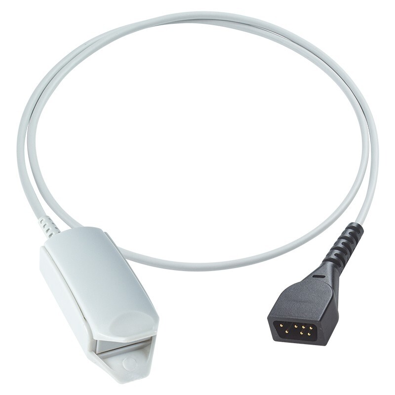 Compatible Nonin 7Pin Short SpO2 Sensor 1M 8000AA for 2120, 2500, 2500A