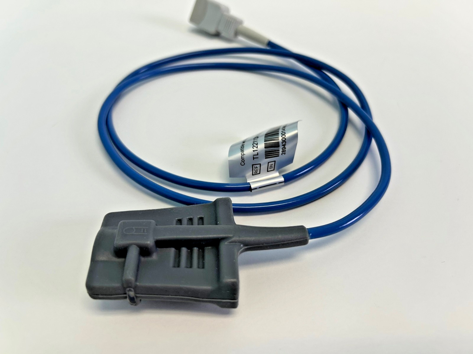 Nonin Compatible SPO2 Sensor Adult Soft Tip, 8000SL, 7pin D-Sub, 3.6ft (1.1 M)