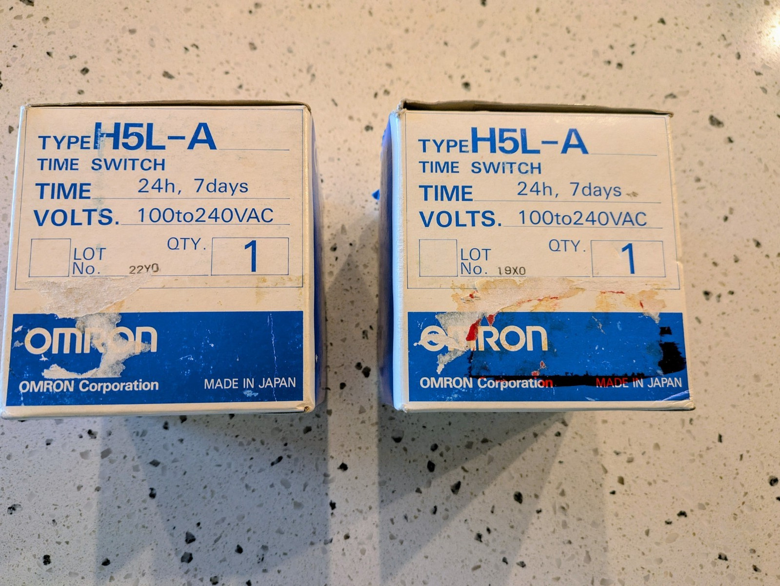 OMRON H5L-A; 24h, 7day Time Switch – Free Shipping